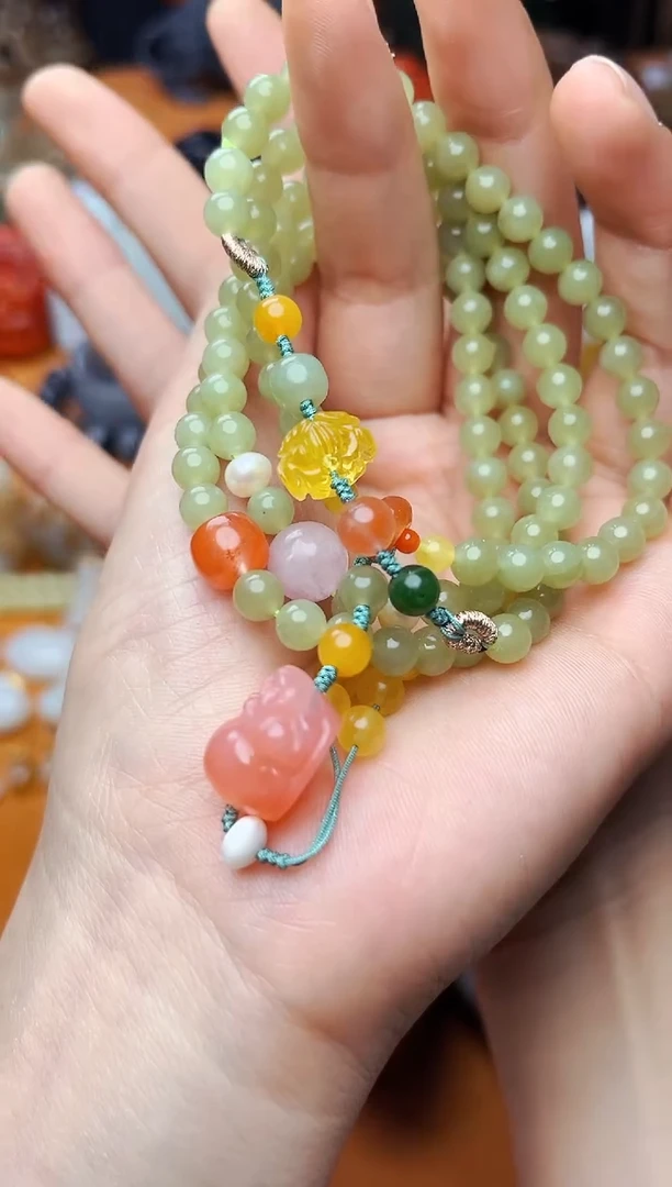 【闪购商品】和田玉手串未镶嵌多圈手串