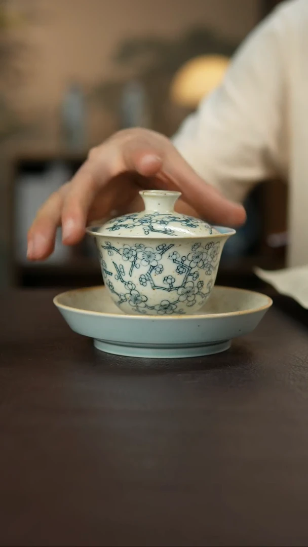 杯景德柴烧手作多人瑕疵