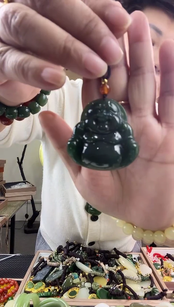 颈饰未镶嵌和田玉多样性拍一发一  2028