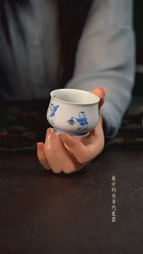 聚澜堂五子闹春憨憨杯