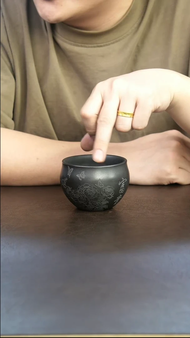 茶杯紫砂宜兴原矿紫砂茶具