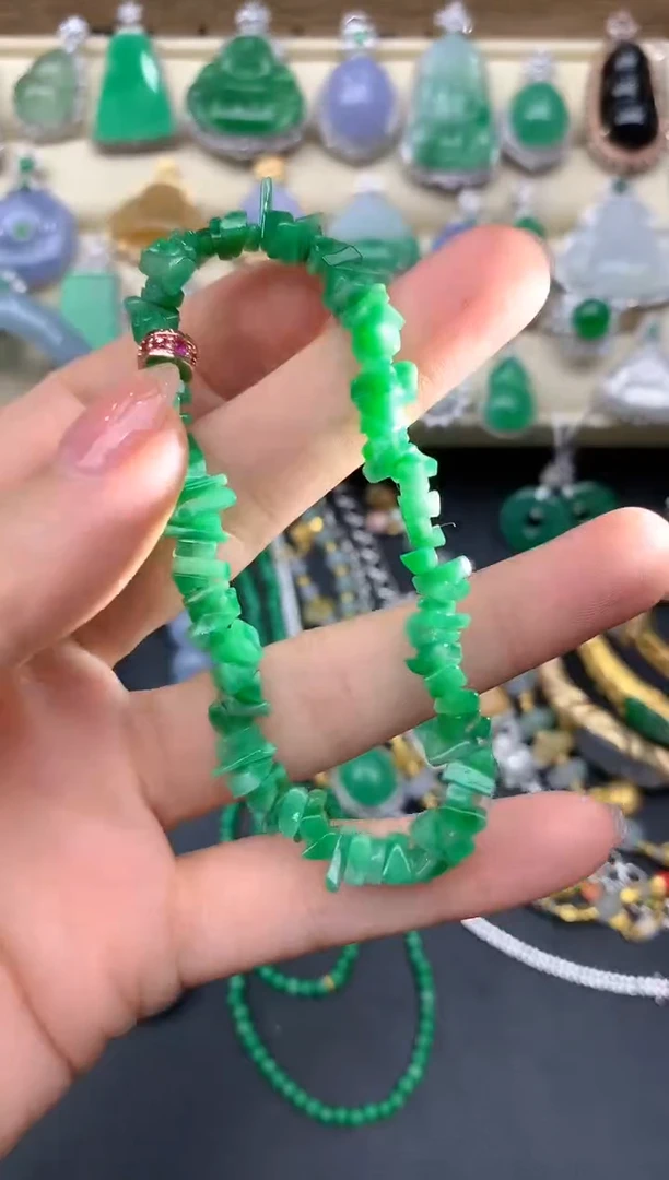 【闪购商品】翡翠手串未镶嵌328-中国好珍宝