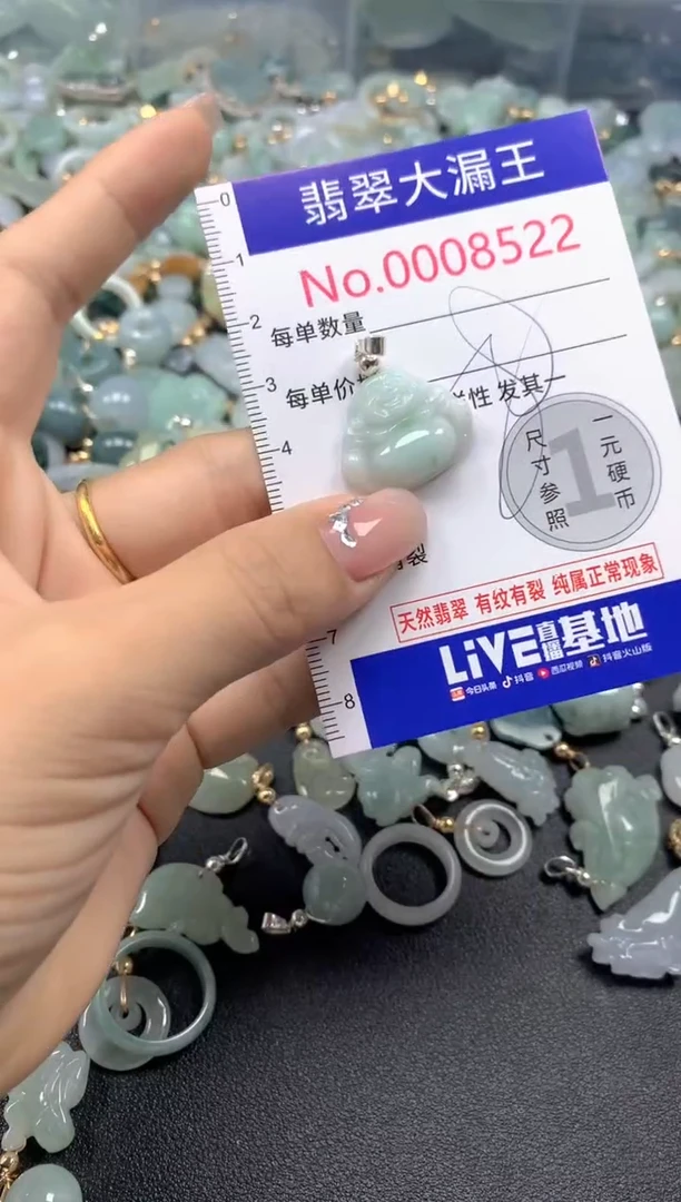 颈饰未镶嵌翡翠8522