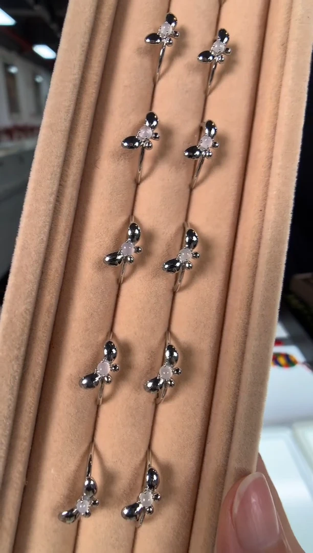 【闪购商品】翡翠戒指未镶嵌戒指 多样性发其一