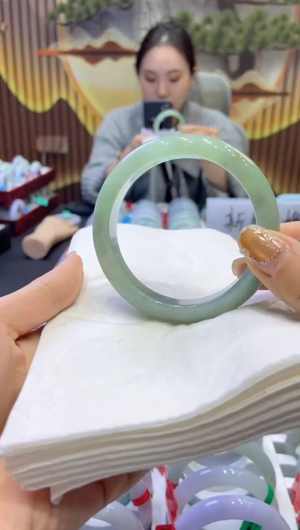 未镶嵌手镯翡翠0009565