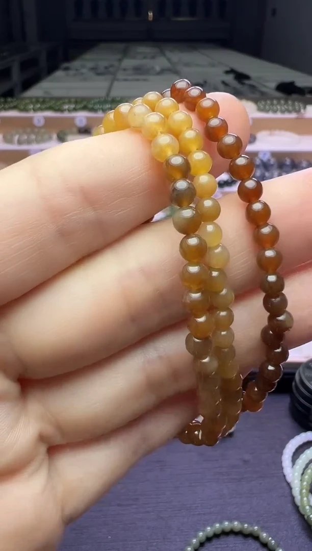 手串未镶嵌和田玉29号链接卡6mm多样性发一（先拍先挑）
