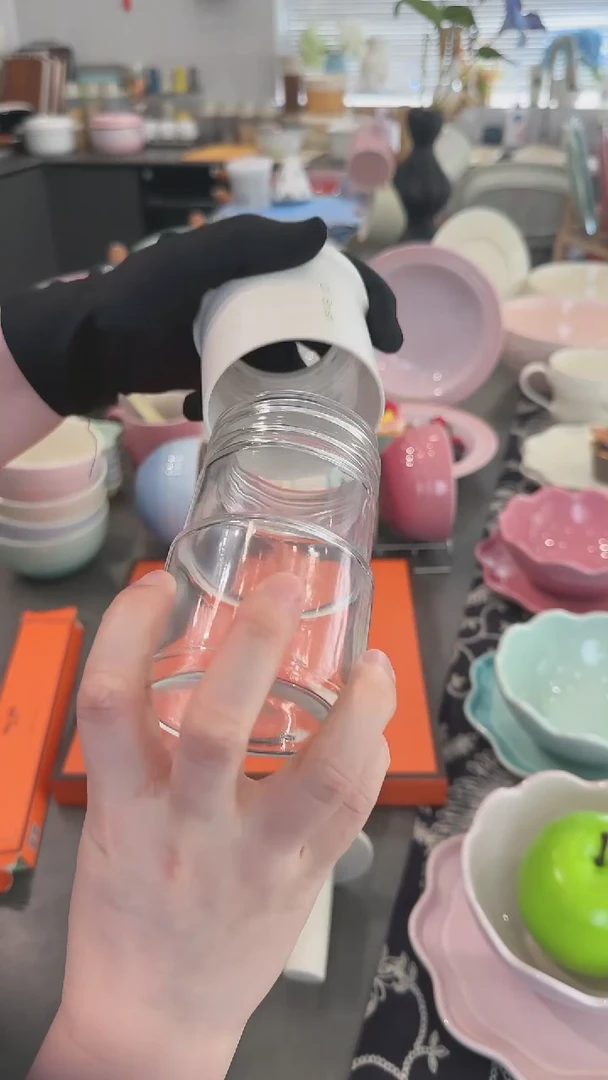 【闪购商品】瓷1个装油刷瓶300ml-奶油白