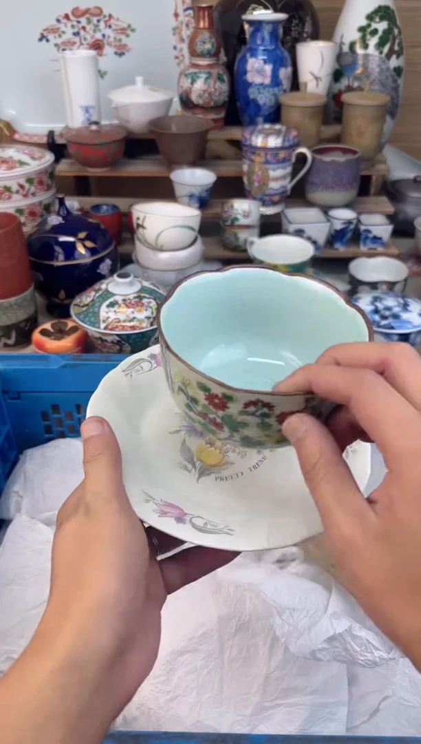 瓷片334茶盏陶瓷陶器