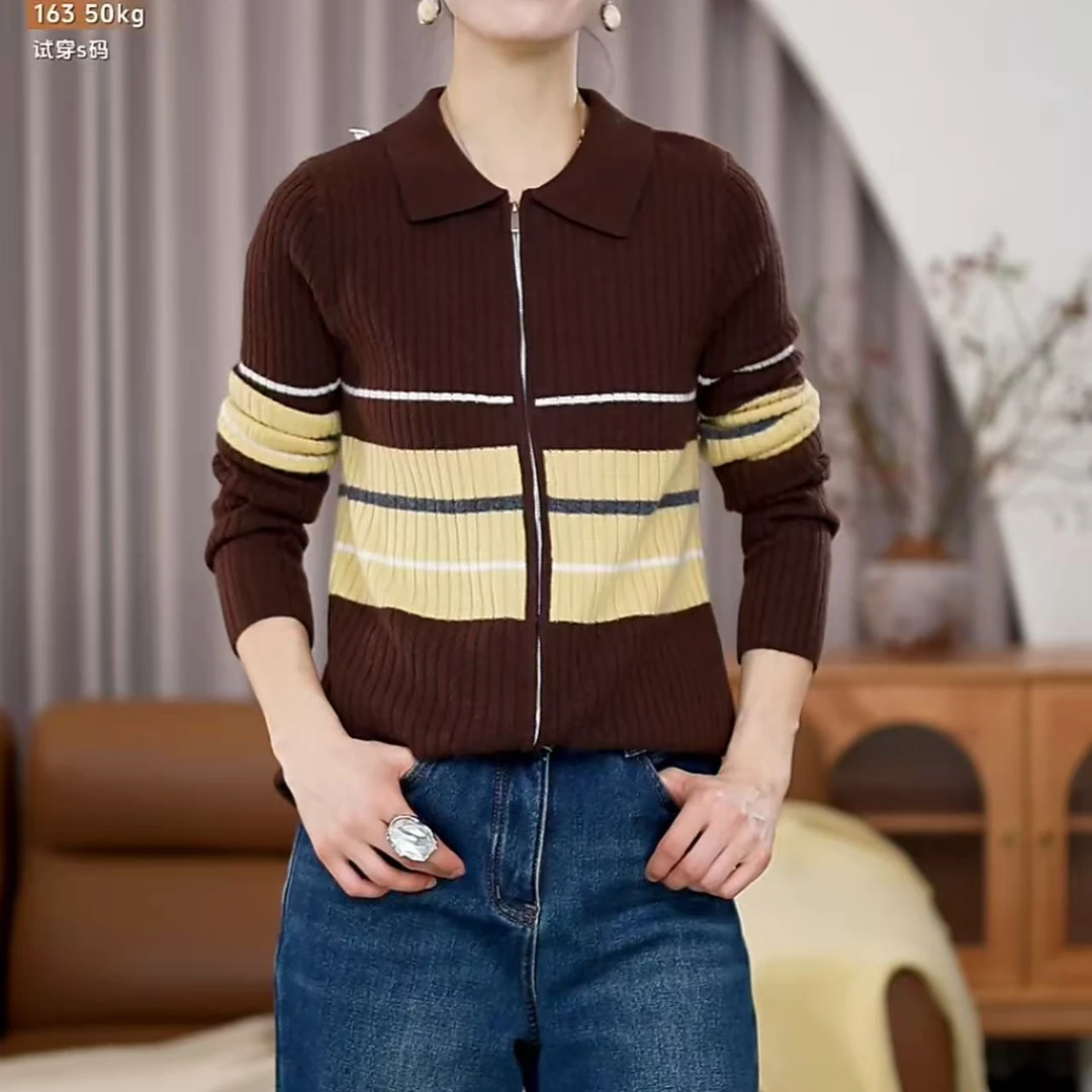 CHUN·「霞光1OO羊毛针织衫」气质时尚休闲宽松显瘦秋冬休闲