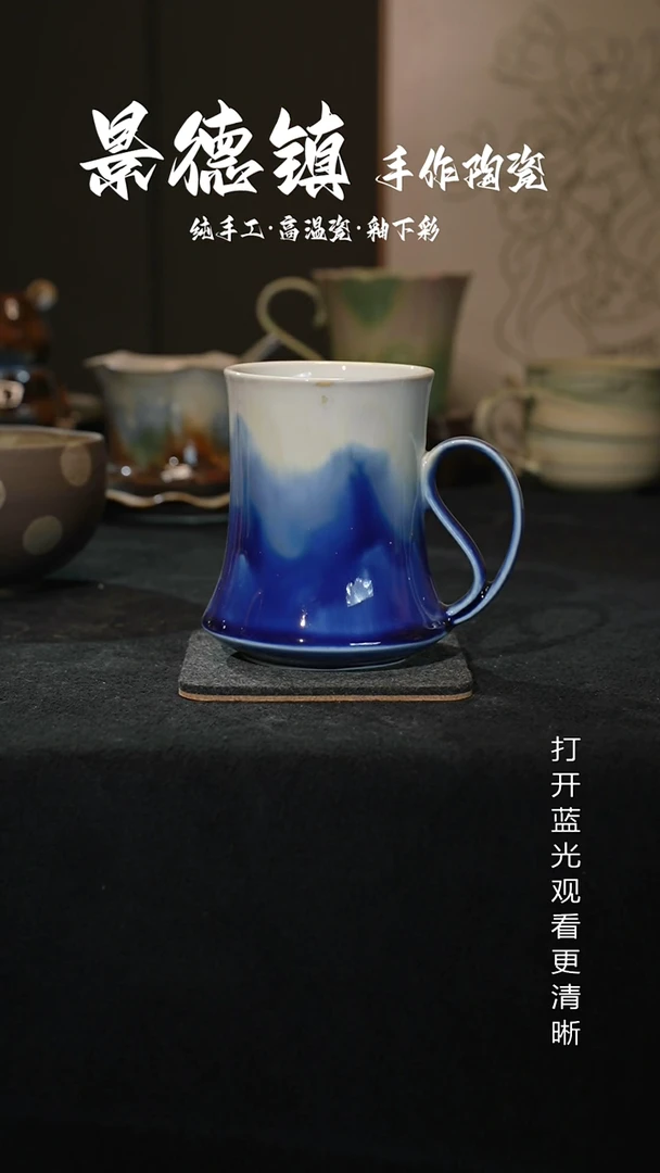 原创景德镇手工高温陶瓷803