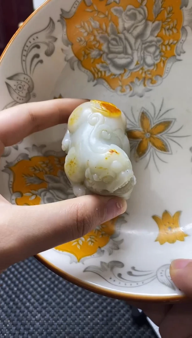 瓷片瓷片 瓷器 摆件 1个