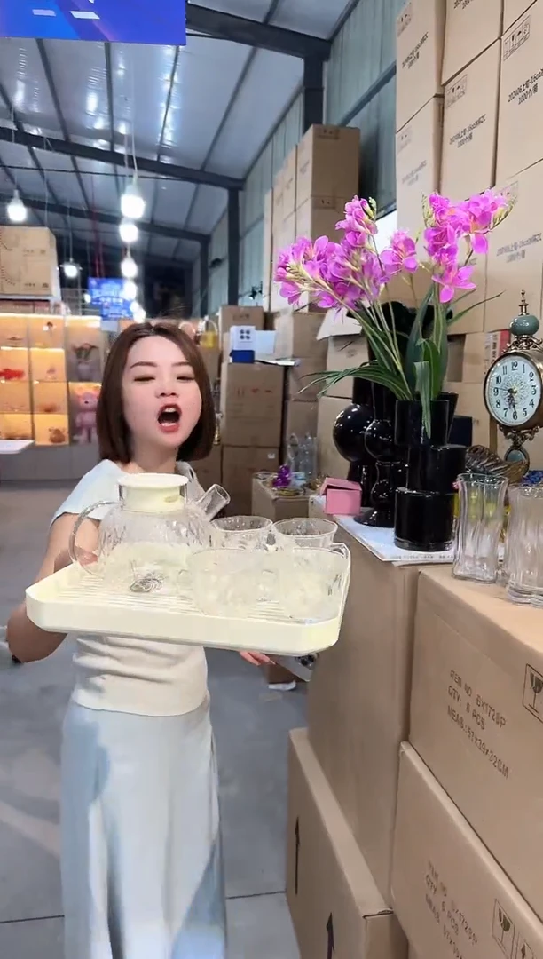 琉璃手工艺品优选花瓶花器D-早15