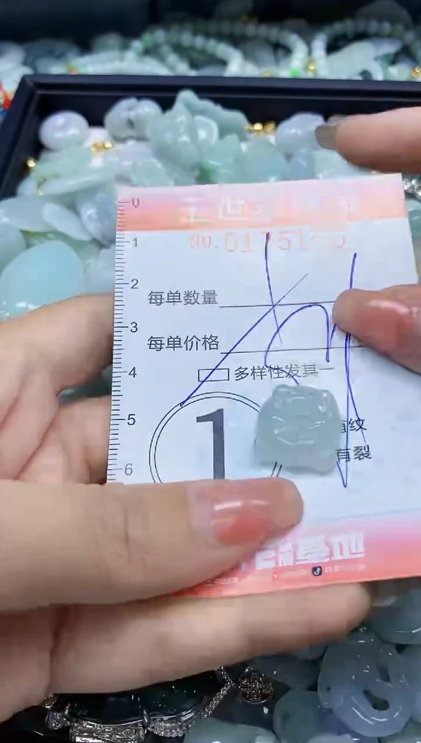 【闪购商品】翡翠颈饰未镶嵌闪购0175150多样性发其一