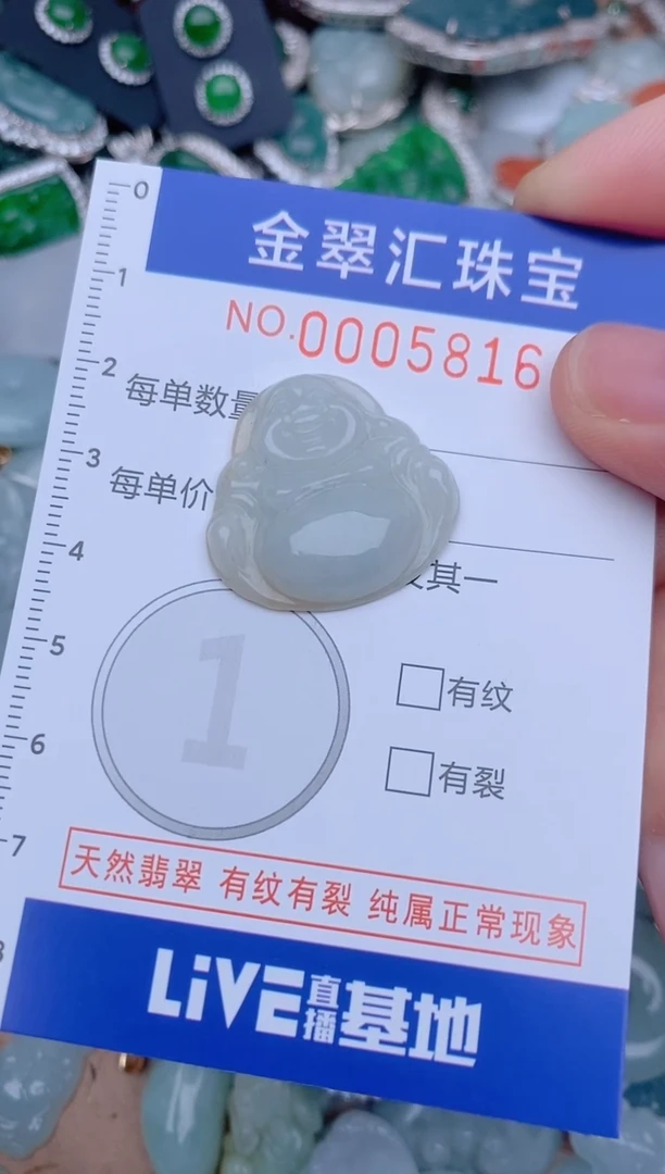 翡翠未镶嵌颈饰5816....1