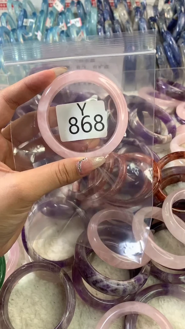 水晶手镯Y未镶嵌水晶868-56