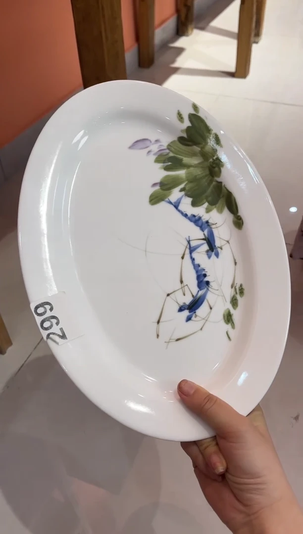 陶瓷景德镇高温釉中彩陶瓷餐具-