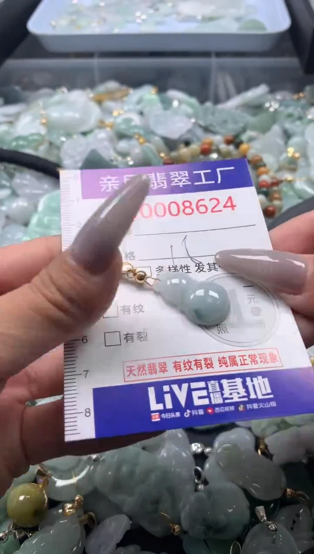 颈饰未镶嵌翡翠8624