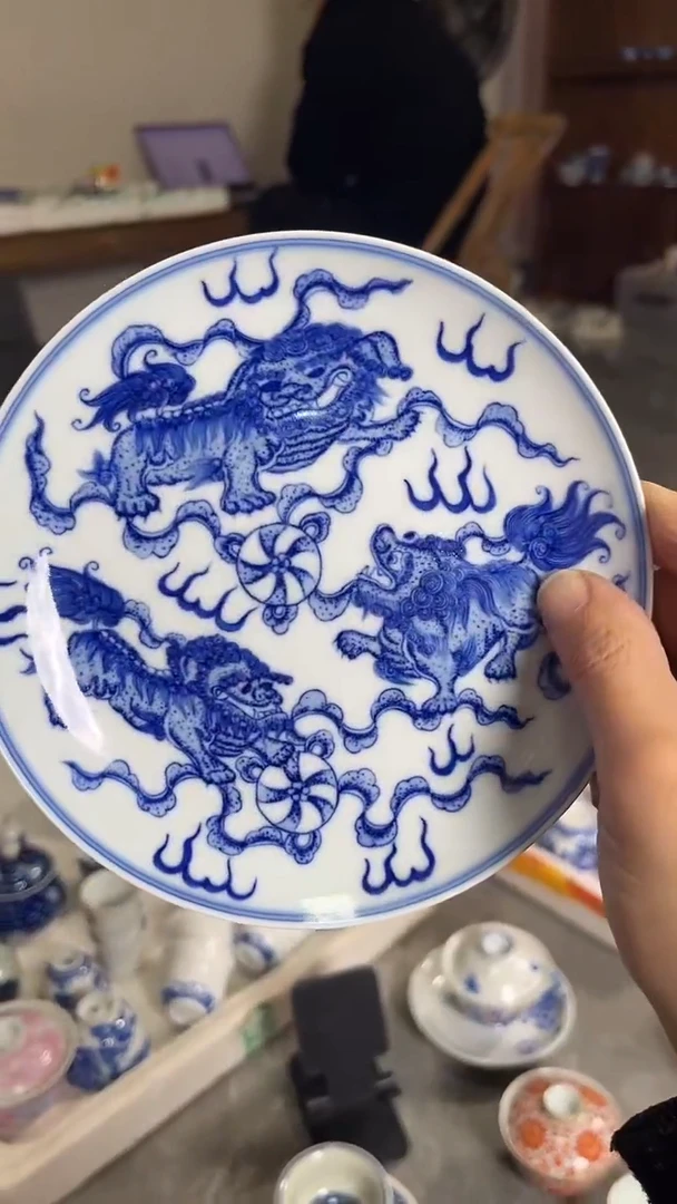摆件瓷景德镇精品茶器