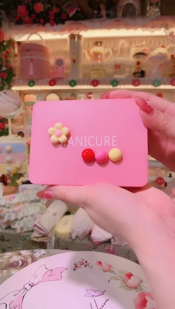 指甲刀套装粉色———手工制作品质好！