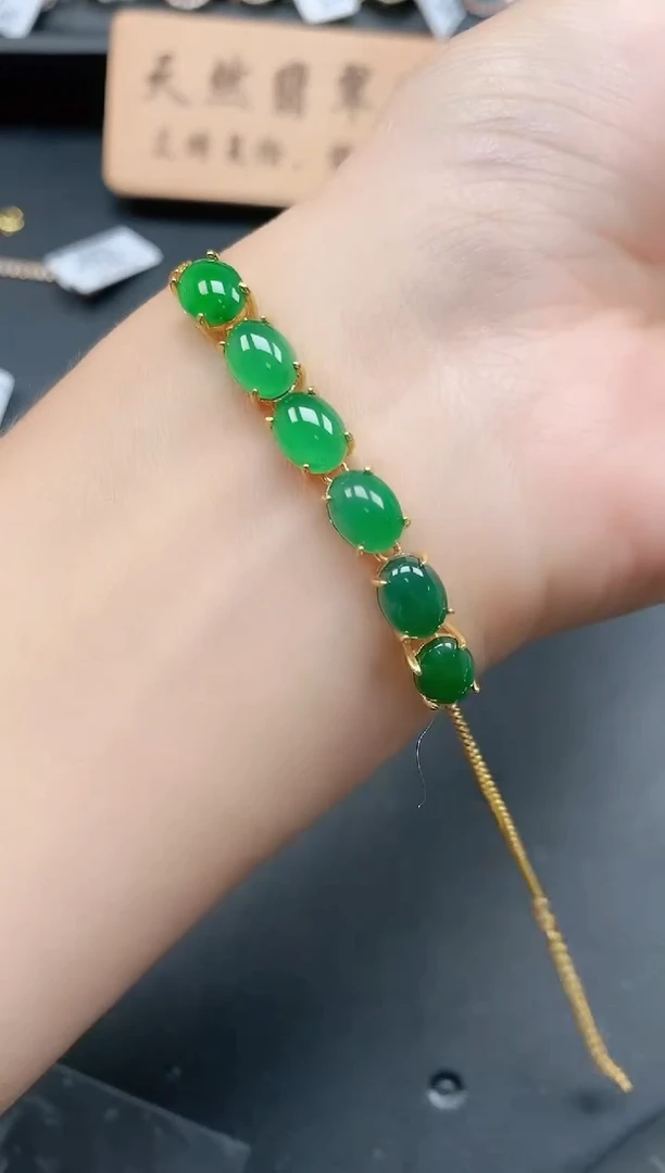 银S925镶嵌戒指翡翠1111