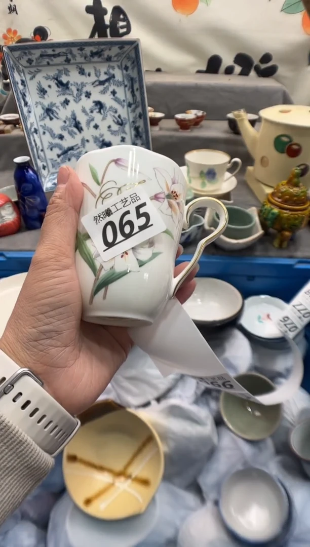 瓷片花**风065