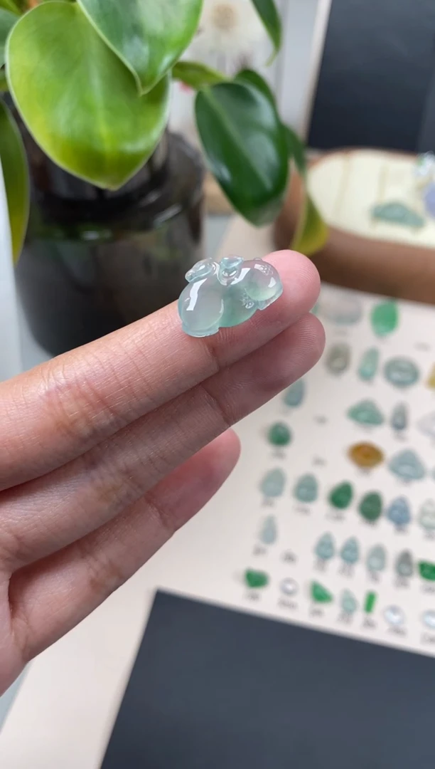 【闪购商品】翡翠颈饰未镶嵌翡翠冰种裸石