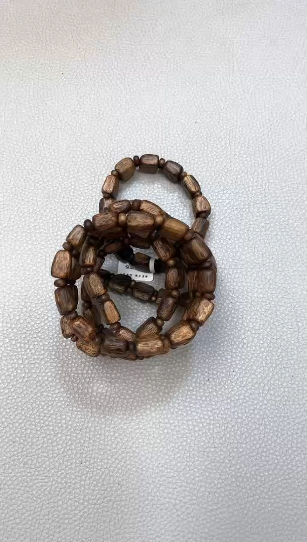 【闪购商品】沉香手串棋楠九五沉红金猊随型手牌单圈多样性发其一