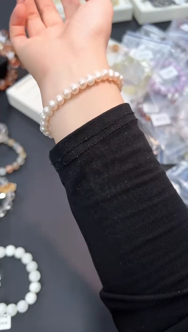 【闪购商品】水晶手串未镶嵌28a多样性发一/1条默认微瑕