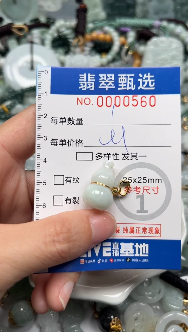 【闪购商品】翡翠颈饰未镶嵌00..0560