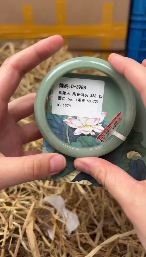 未镶嵌手镯石英质玉D-3988