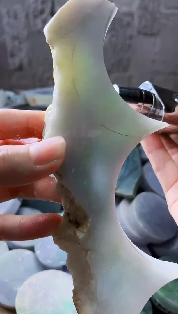 裸石翡翠天然翡翠A货 南 558
