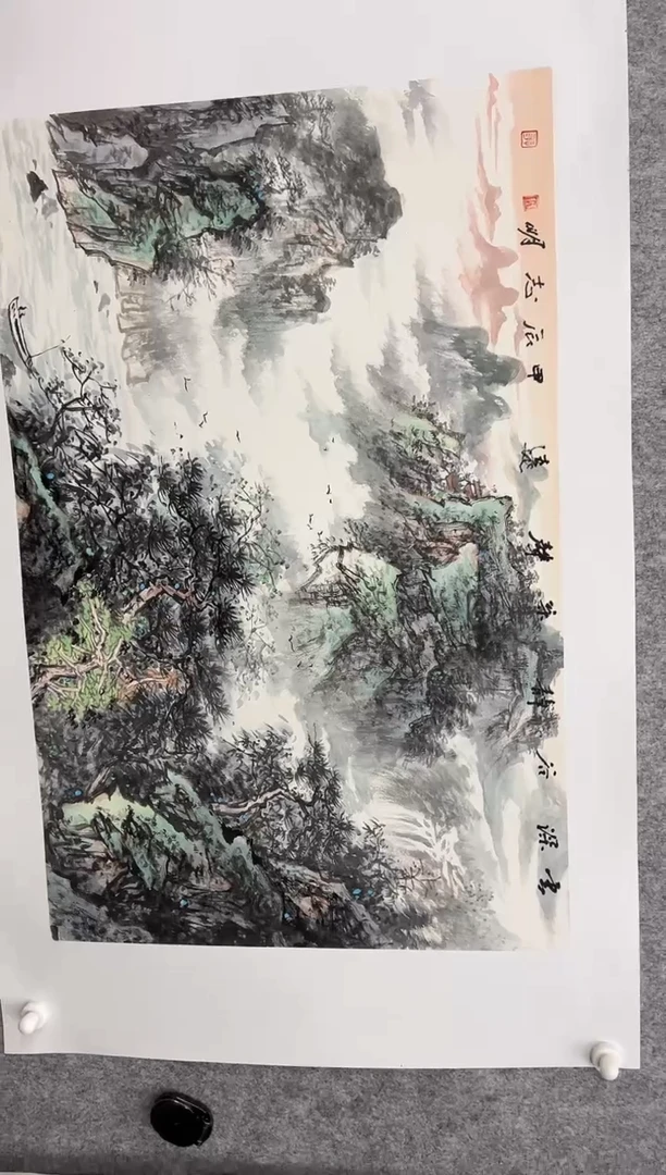 绘画韩江书画-陈志明2
