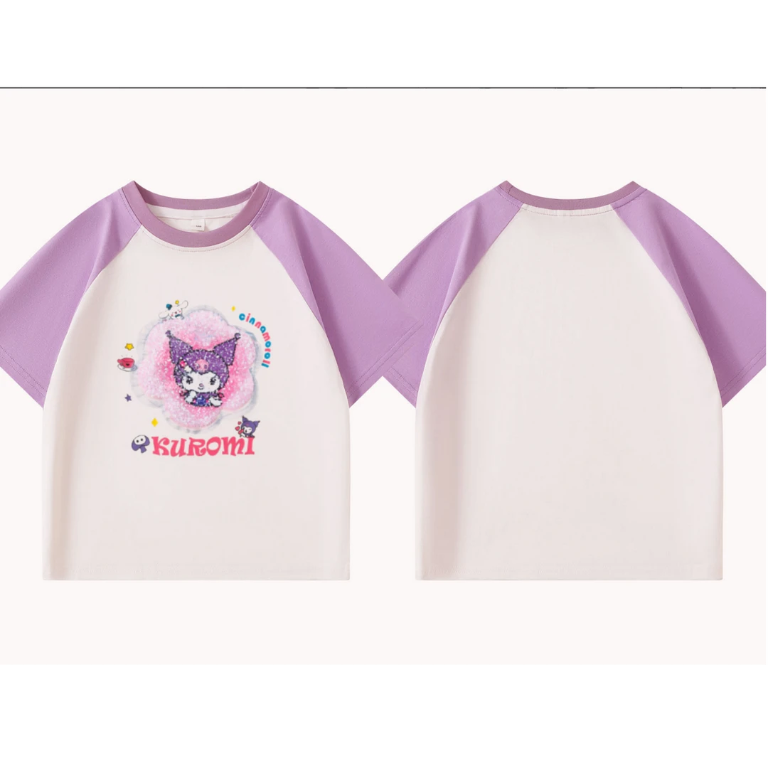 【泡泡说严选】儿童夏季男女童亲子时尚百搭潮流纯棉短袖T恤P2169