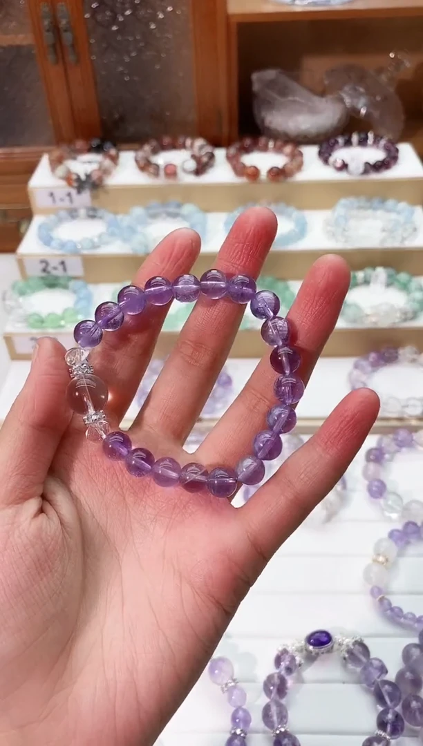 【闪购商品】水晶手串未镶嵌紫水手串