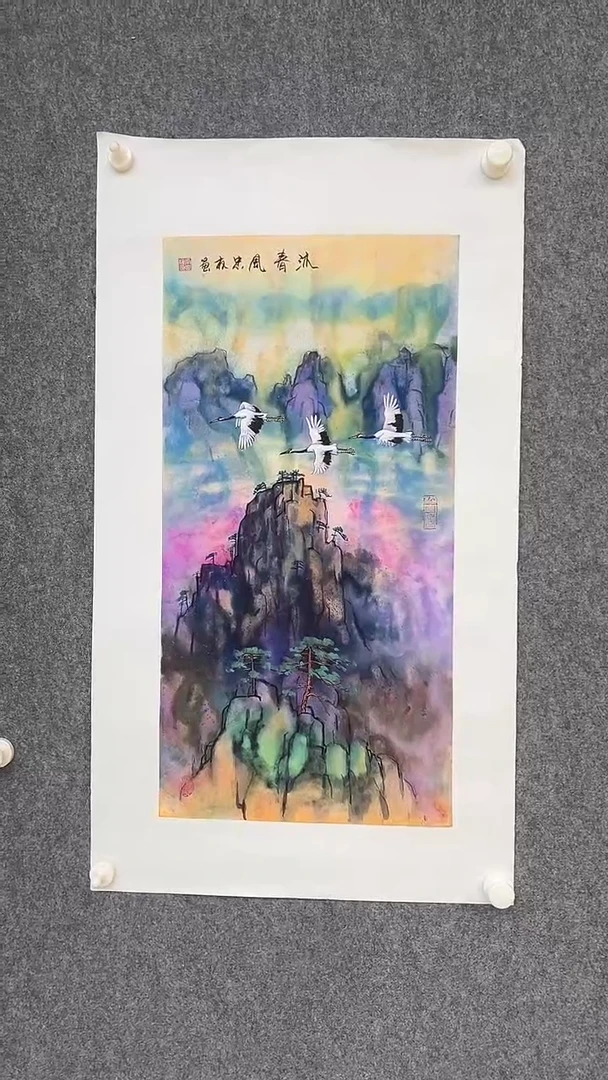 国画王忠权-2平尺-国画