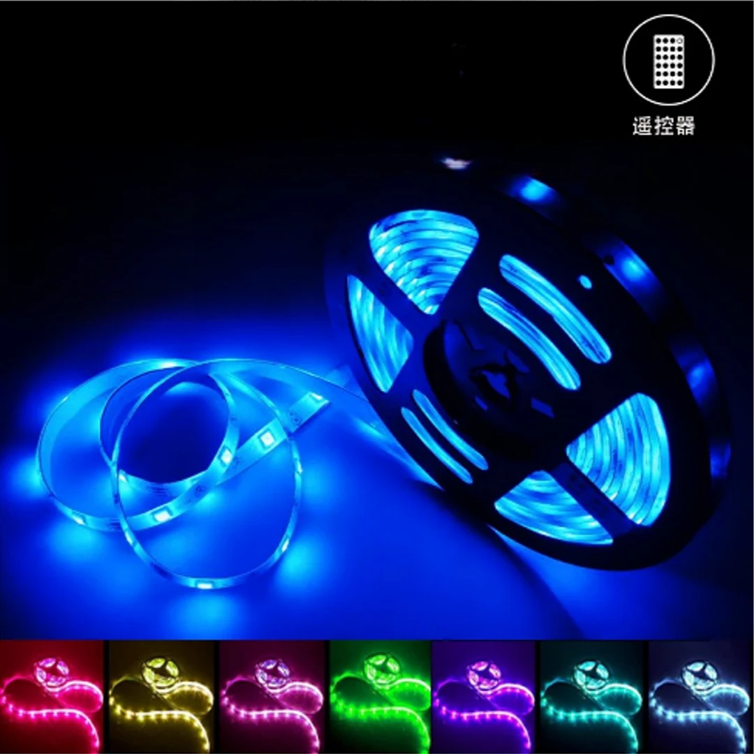 拍一发二 LED灯带 带遥控