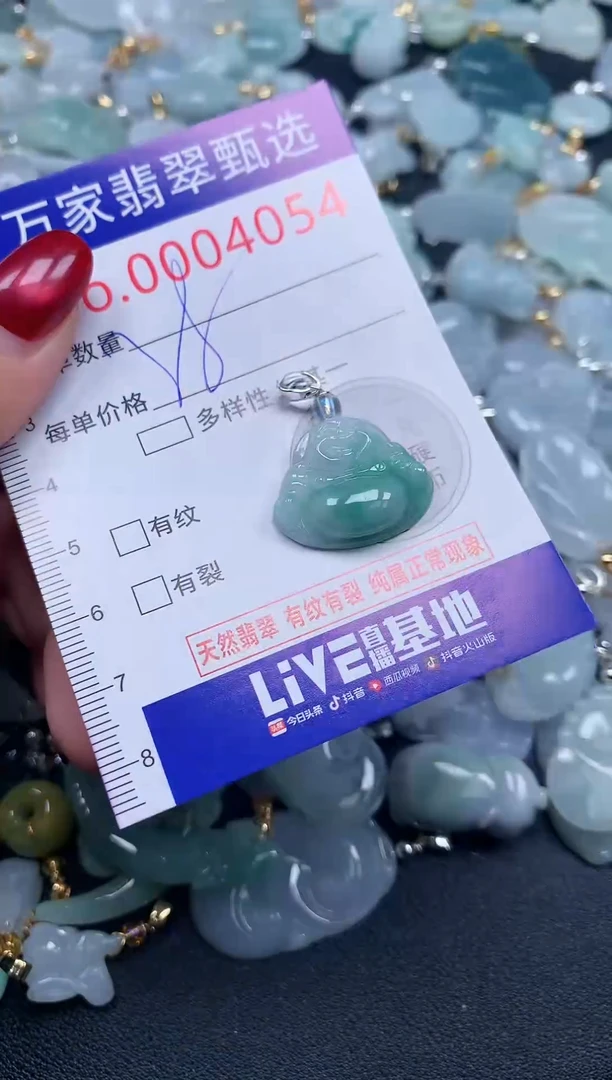 颈饰未镶嵌翡翠4054