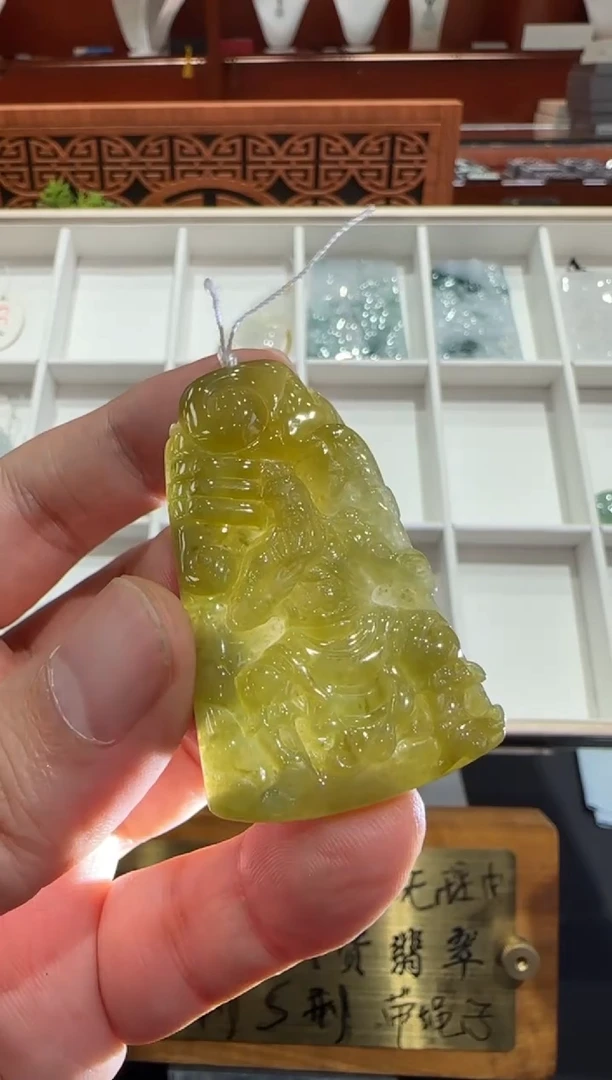 未镶嵌挂件翡翠A货翡翠多样性孤品