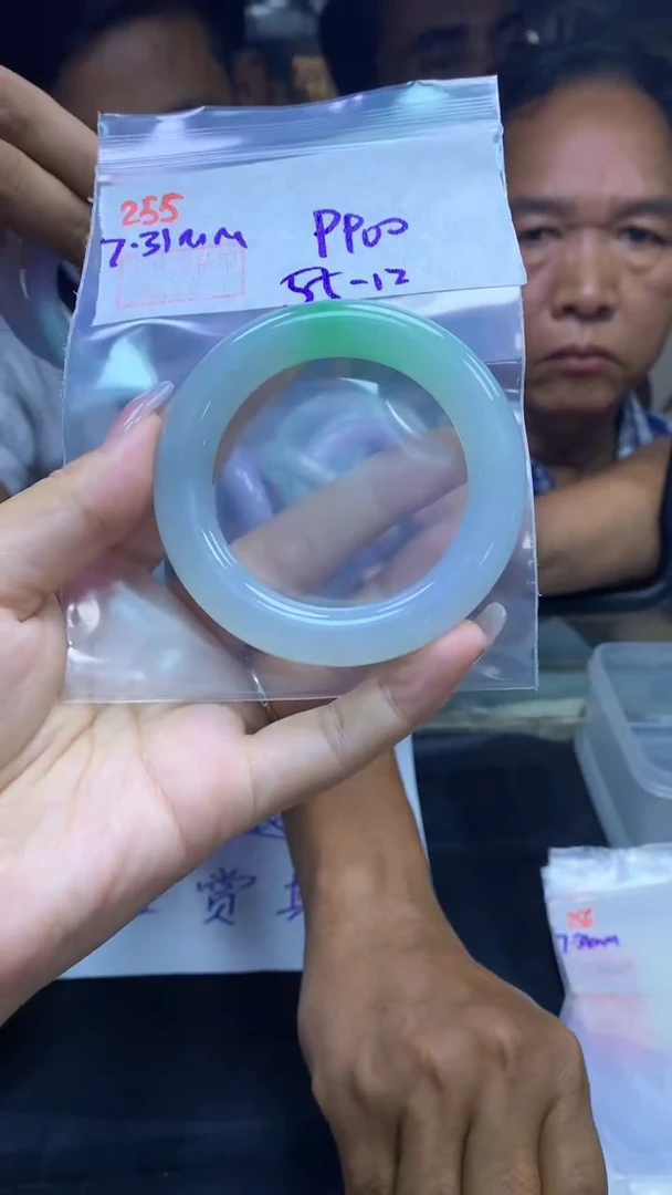 定制翡翠未镶嵌255手镯55+9900元+拍一发一