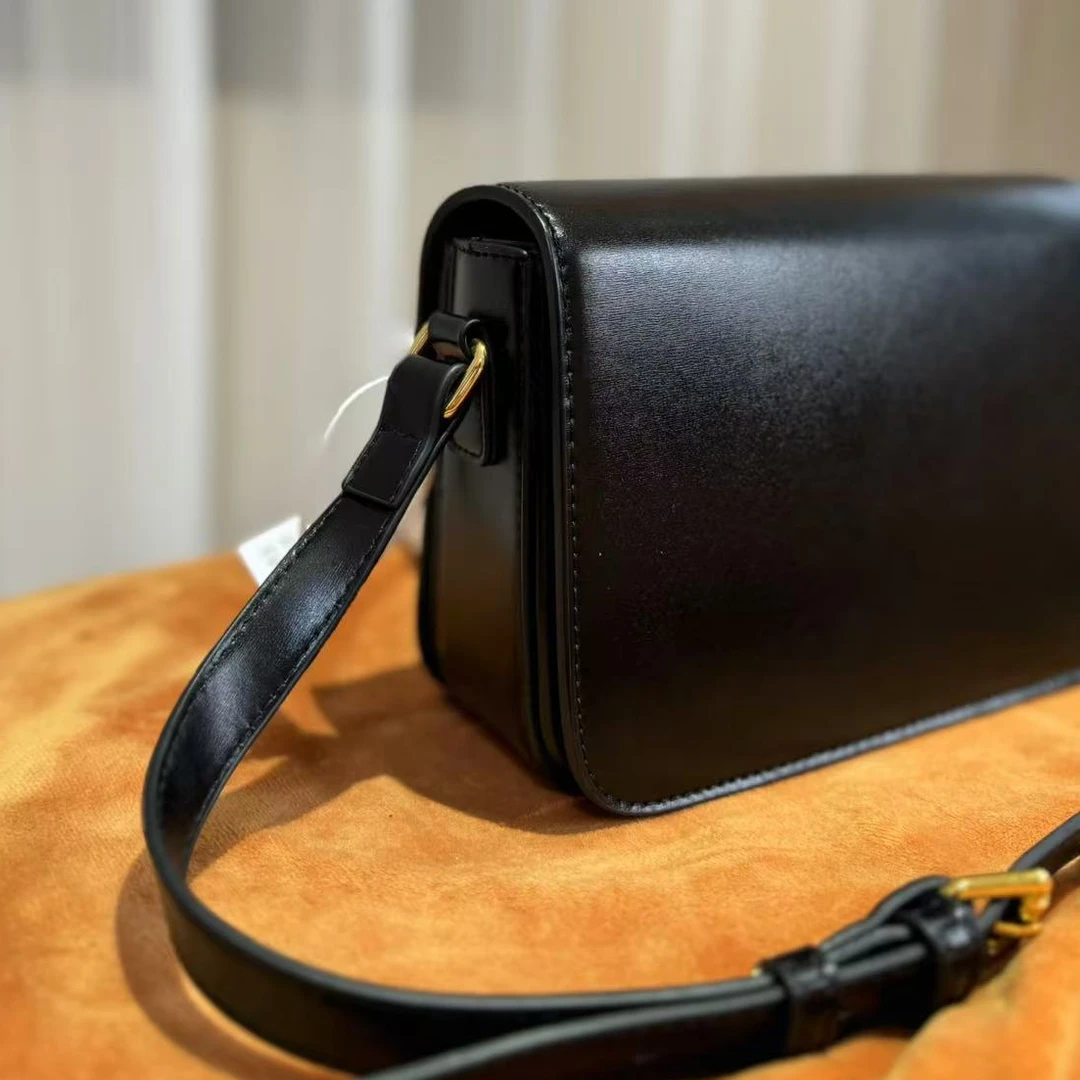 HIRMRIS手工真皮包CX502  豆黑林