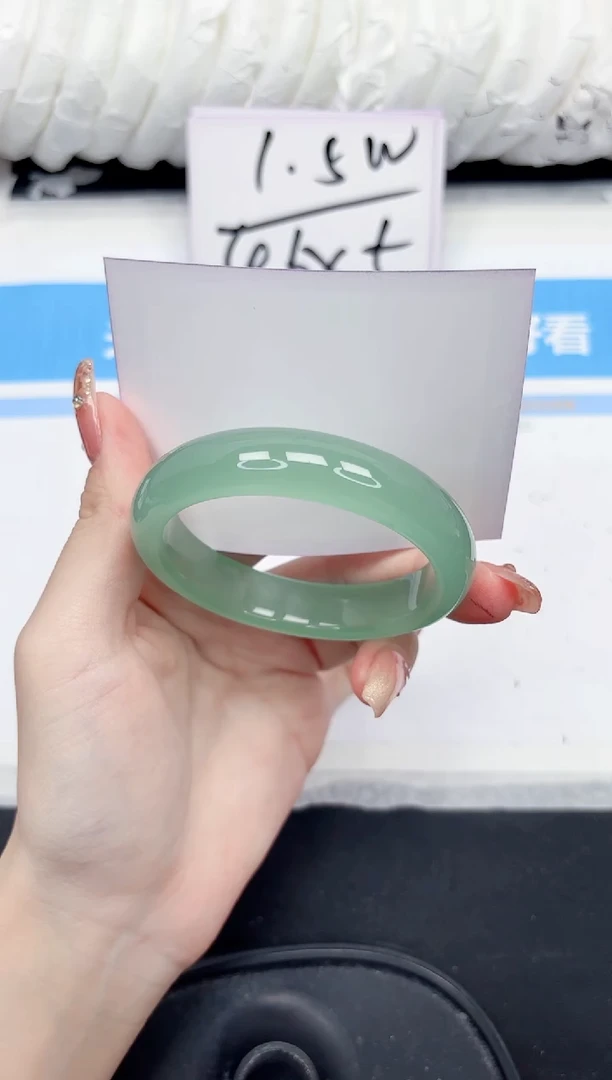 未镶嵌手镯石英质玉117-54