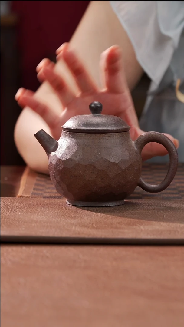 柴烧裸烧水立方茶壶aaaaa