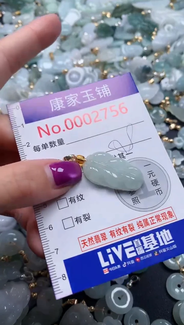 颈饰未镶嵌翡翠2756