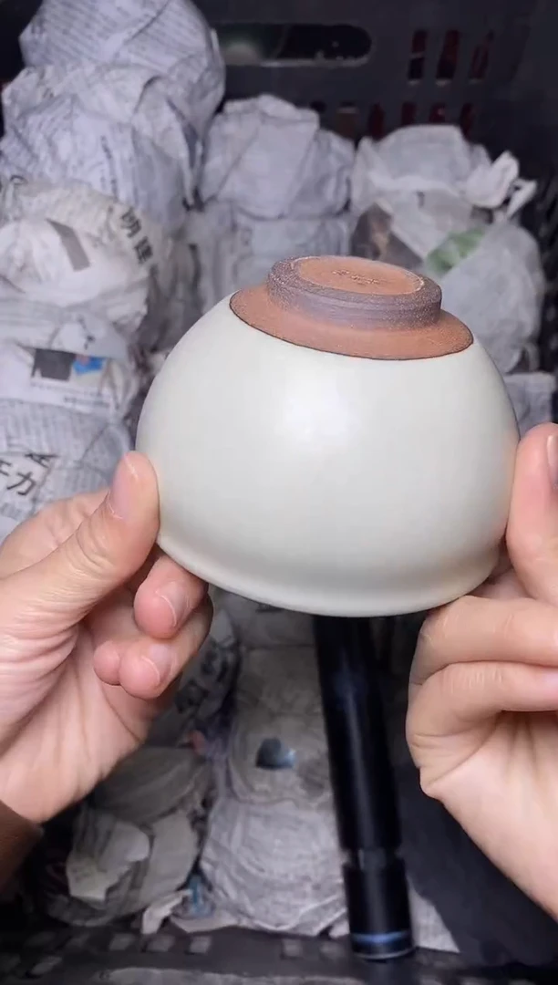 【闪购商品】茶盏白贝 将军 盏三疯建盏茶器