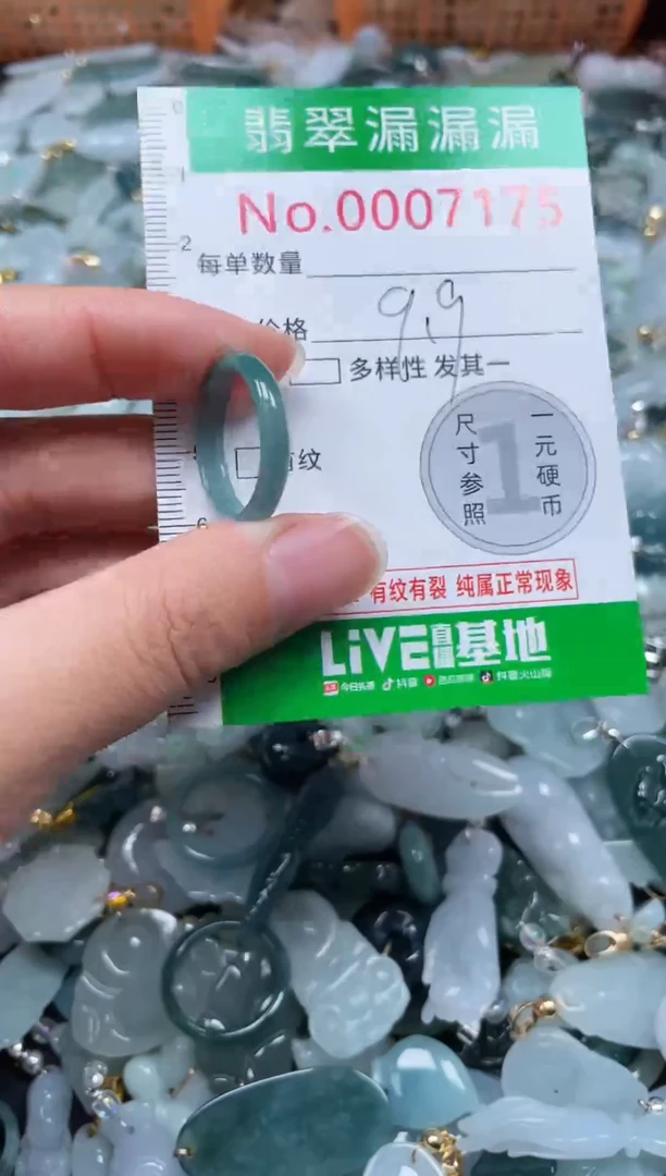 颈饰未镶嵌翡翠7175