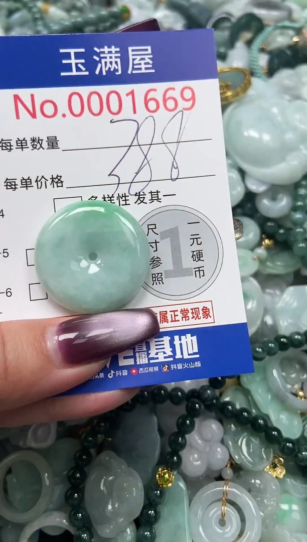 颈饰未镶嵌翡翠1669