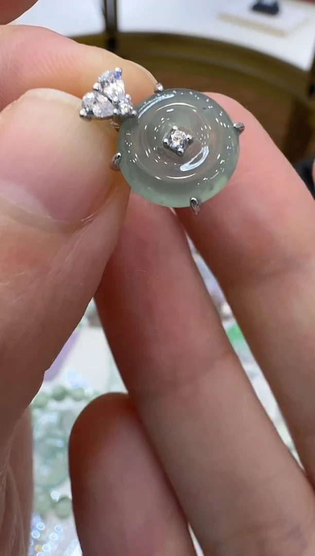 【闪购商品】翡翠吊坠(不含链)银S925镶嵌多样性团购发一件