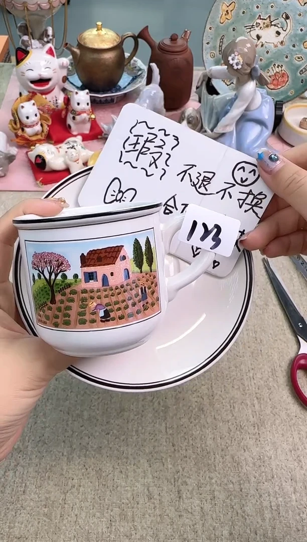 瓷片泡泡家的瓷器真好看