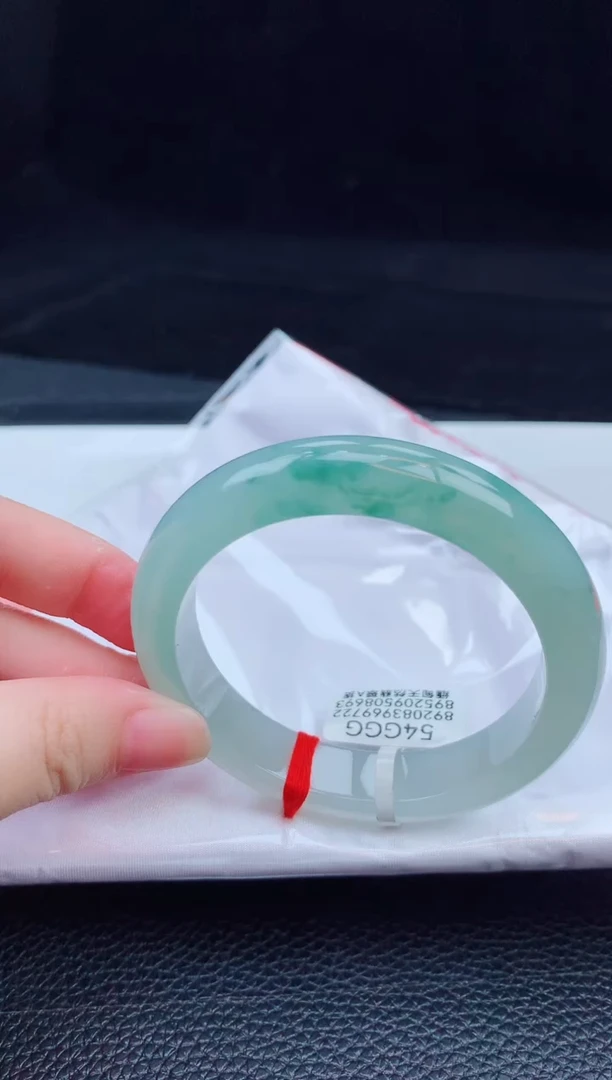 翡翠手镯未镶嵌菲***可缅甸天然翡翠A货手镯