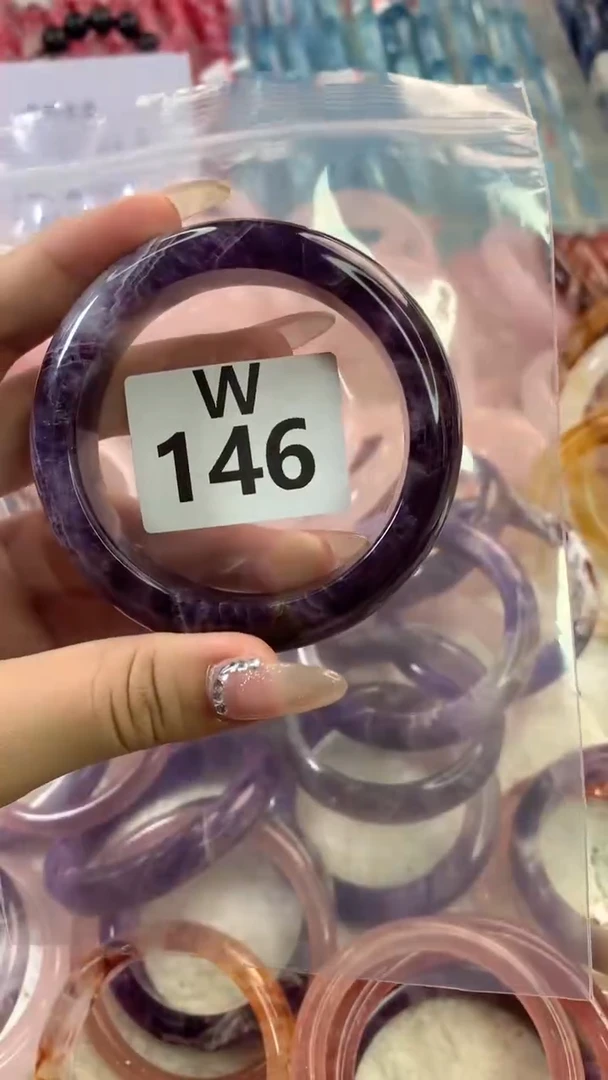 水晶手镯W未镶嵌水晶146-56